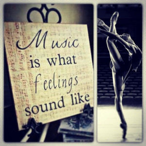 Music and Dance are expressions of the soul.