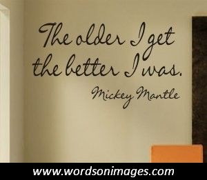 Mickey mantle quotes