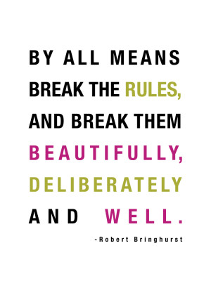 Robert Bringhurst quote | www.1dogwoof.com