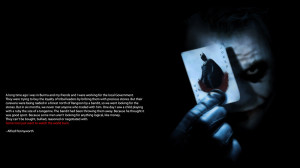 Batman Quotes Wallpaper 1600x900 Batman, Quotes, The, Joker, Batman ...