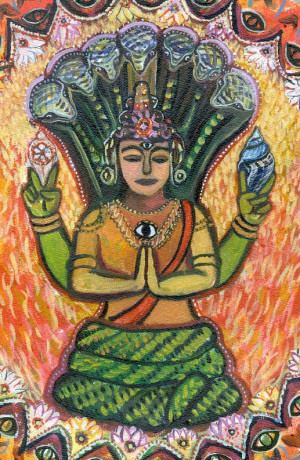 Invocação para Patañjali ensinado por B.K.S Iyengar