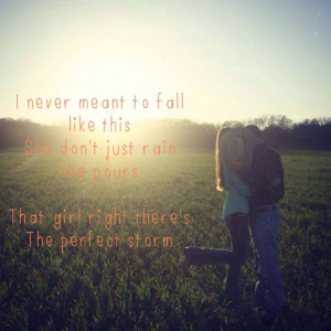 The Perfect Storm- Brad Paisley lyrics