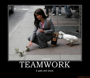 funny teamwork posters