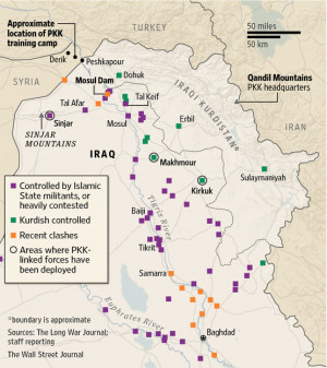 Iraq Crisis: Kurds Push to Take Mosul Dam as U.S. Gains Controversial ...