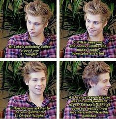 imagine being asked about in an interview 5sos more about you 5sos ...