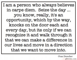 Carpe Diem, And Other Brilliant Advice from Fran Drescher