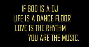 black and yellow, dance, god is a dj, life, love, musik, pink, rhythm ...