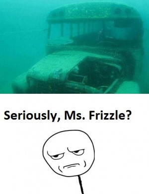 Seriously, Ms. Frizzle? I laughed too hard!!!