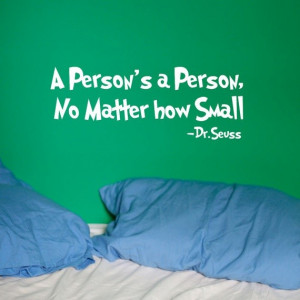 Wall stickers dr seuss quotes love