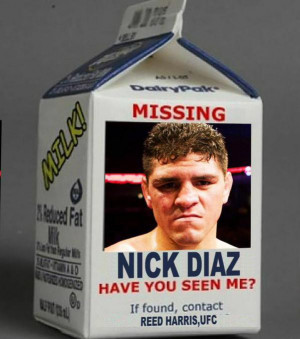 ... : Dana White Comments On The Disappearance Of Nick Diaz For UFC 183