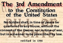 3rd Amendment - Quartering Soldiers / Third Amendment - No Soldier ...