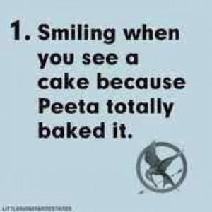Hunger games quote-awesome! I totally do the same thing!