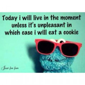 Check out some cute funny sayings by Cookie Monster.