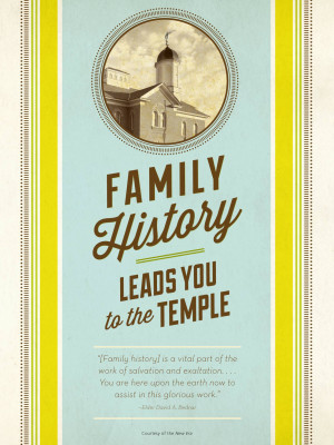 Family History Leads to the Temple