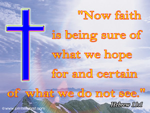 Hebrew11:1 Wallpaper