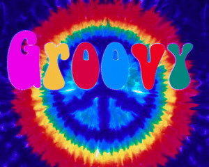 gif hippie colors peace colorful color tye dye peace sign Groovy