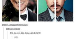 Which is Tony Stark and which is RDJ? In love with RDJ 4ever ♥