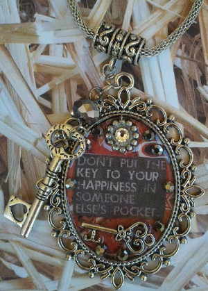 KEY NECKLACE. Pendant Necklace. Key. Quote by SecretStashBoutique, $29 ...