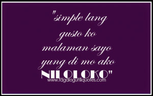 Tagalog Sweet Love Quotes 2014