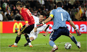 know lots of words in Spanish that have to do with soccer.