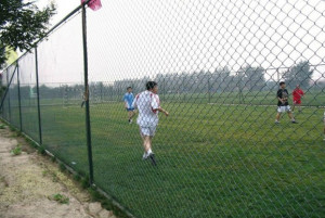 Chain Link Football Pitch Fence