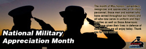 National Military Appreciation Month! Veteran Owned Business Military ...