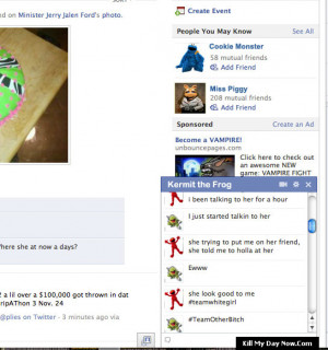 Kermit the Frog Funny Sayings Facebook