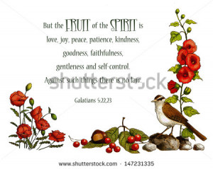 Bible Verse, Fruit of Spirit, Nature Art: This bible verse from ...