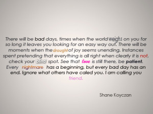 , Quotes Words Typography, Poetry Shane Koyczan, Shane Koyczan Quotes ...