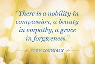 compassion a beauty in a empathy a grace in forgiveness Beauty Quote