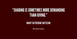 giving and sharing quotes