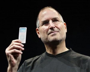 Steve Jobs Presenting the iPod Nano in 2005