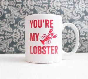... -Lobster-Quote-Ceramic-Coffee-Mug-gift-Cup-Friends-TV-show-love-Heart