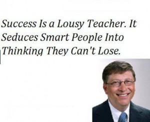 Bill gates success quotes
