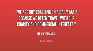 Nadia Comaneci Quotes