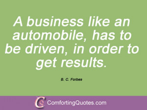 Quotes By B. C. Forbes