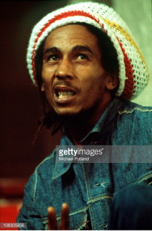 Bob Marley Caption Jamaican