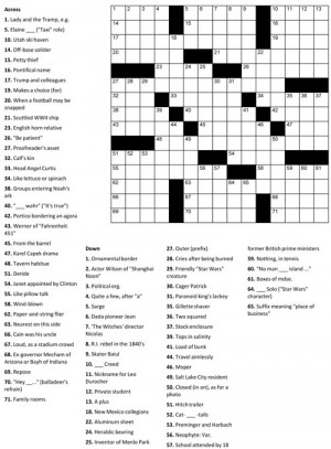 Crossword Puzzles