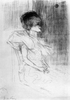 ... drawing by giacometti henri toulouse lautrec marcelle lender sitting