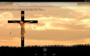 JESUS ON CROSS LIVE WALLPAPER FREE VERSION SUITED FOR GOOD FRIDAY
