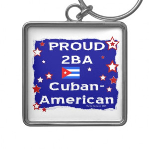 Proud To Be Cuban American Proud 2ba cuban-american key
