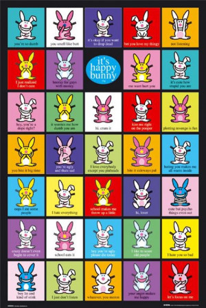 happy bunny birthday quotes. Evil Happy Bunny