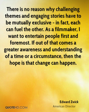 There is no reason why challenging themes and engaging stories have to