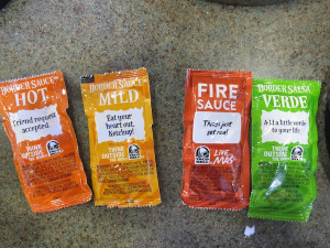 Taco Bell Packet Sayings