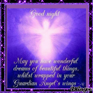 May you have wonderful dreams of beautiful things!