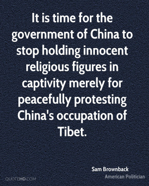 It is time for the government of China to stop holding innocent ...
