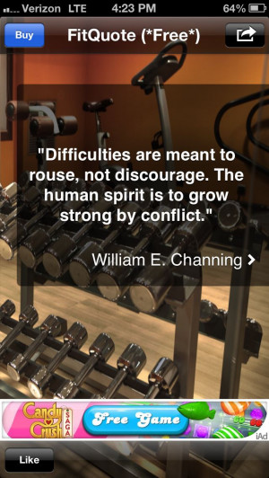 Difficulties are not meant to discourage but rouse