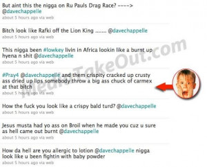 MTO REPORTS - Katt Williams and Dave Chapelle tweets