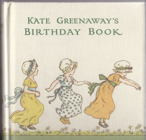 KATE GREENAWAY'S Birthday Book ~ Vintage Childrens Gift Book (1963 ...