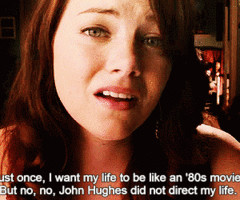 Easy A (2010) Quote (About 80s movie, gif, john hughes, life, movie)